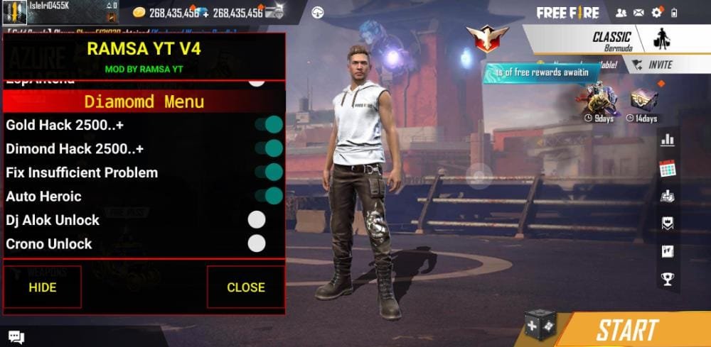 Free Fire Ramage Mod Apk Unlimited Diamonds Coins Latest 2021 Trik