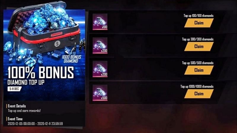 How to get Free Diamonds in Free Fire