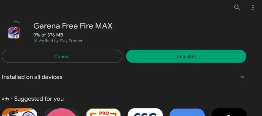 free fire max dowload