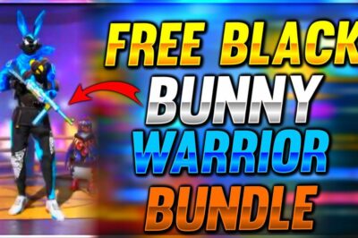 How to Get a Black Bunny (Bunny Ringleader Bundle) in free fire 2023